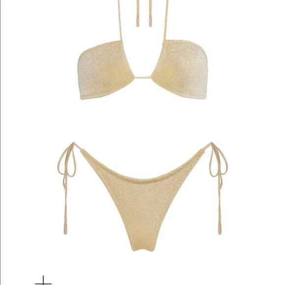 triangl swimwear Other - Triangl aster gold swimsuit new with tags